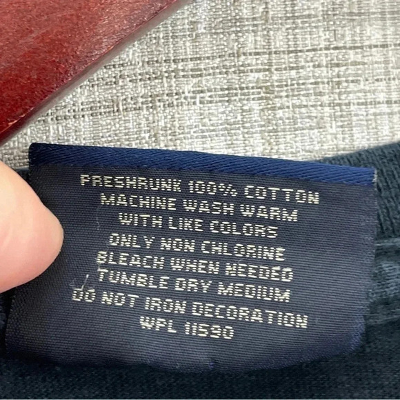 Y2K KU Jayhawks MV Sport tag short sleeve t shirt men's XXL  9086/b - Picture 5 of 8